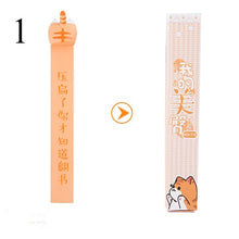 Load image into Gallery viewer, 1PC Cute Animal Ass Bookmarks Creative Cat Dog Book Marks For Kids Girls Gift Office School Supplies Novelty Kawaii Stationery