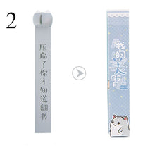 Load image into Gallery viewer, 1PC Cute Animal Ass Bookmarks Creative Cat Dog Book Marks For Kids Girls Gift Office School Supplies Novelty Kawaii Stationery