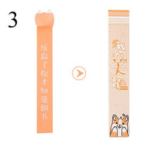 Load image into Gallery viewer, 1PC Cute Animal Ass Bookmarks Creative Cat Dog Book Marks For Kids Girls Gift Office School Supplies Novelty Kawaii Stationery